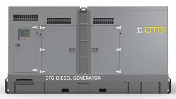Дизельный генератор CTG 550C в кожухе ДизельЭнергоРесурс